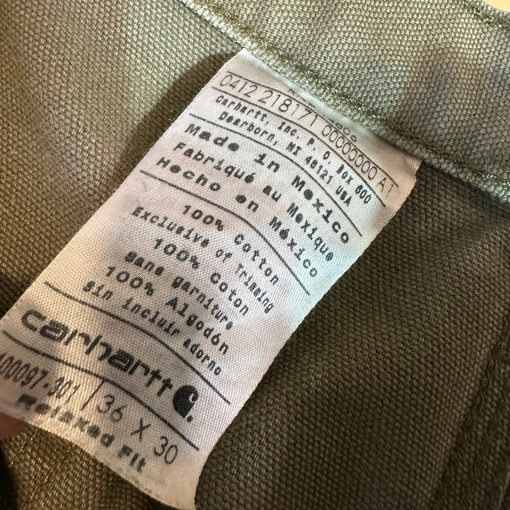 Carhartt B11 MOS Mens 36x30 Pants