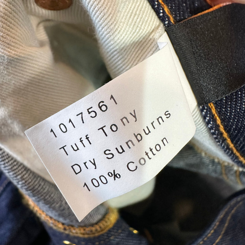 Nudie Mens 34x30 Blue Jeans