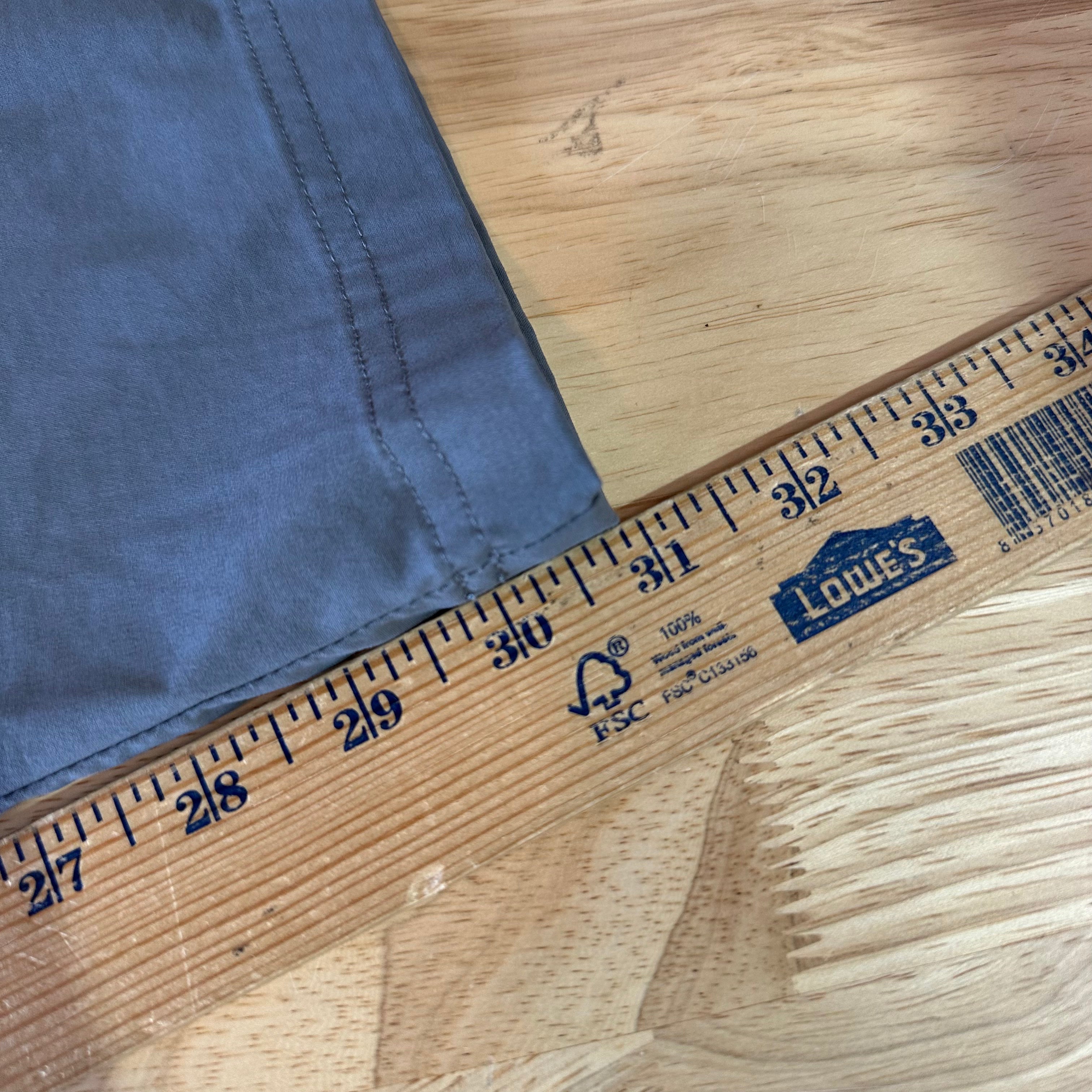 Columbia Pants Womens 16 Gray pants 35x31" Hiking outdoor Roll Tab