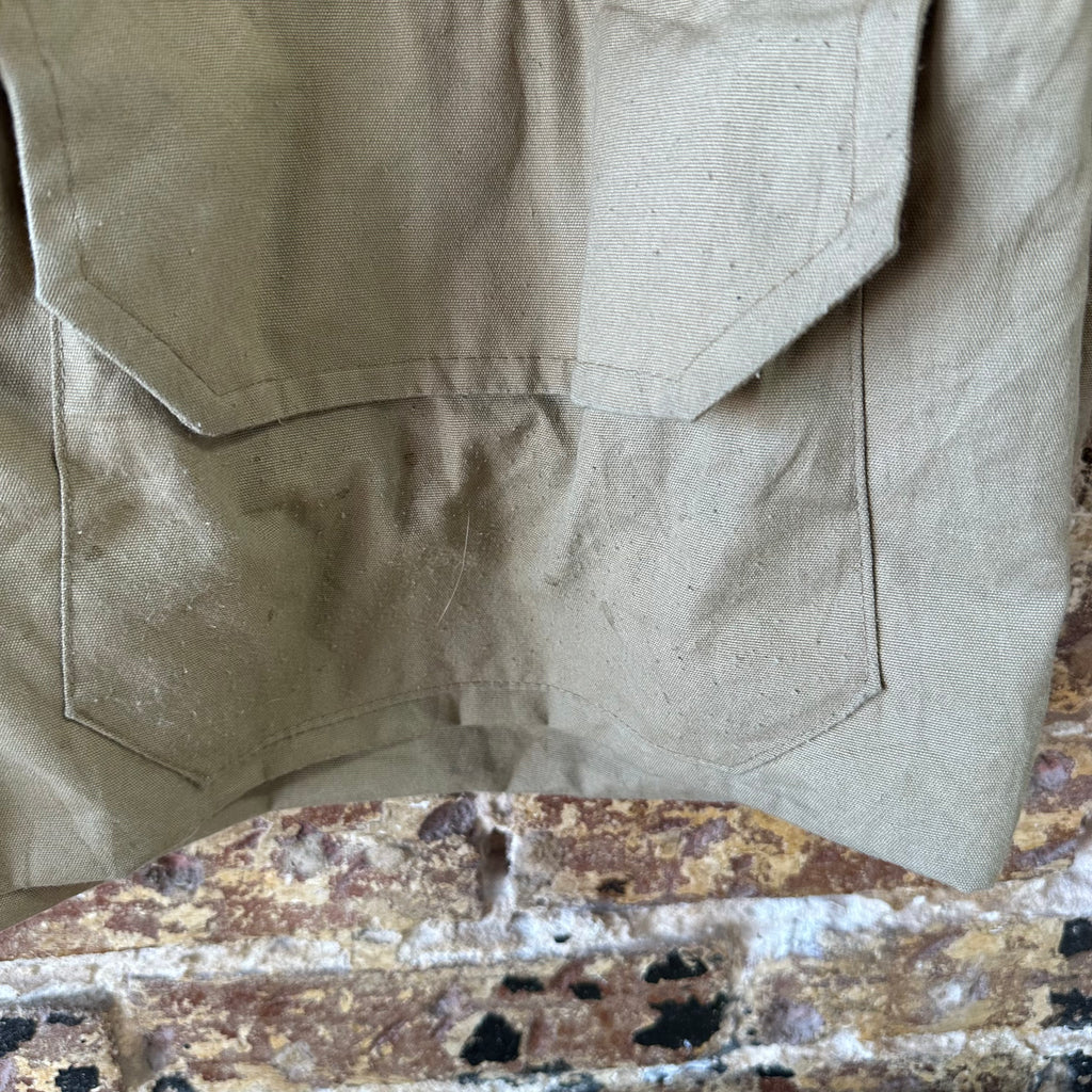 Vintage Bob Allen Shooting Vest Upland Field Hunting Leather Padded Game Bag XL