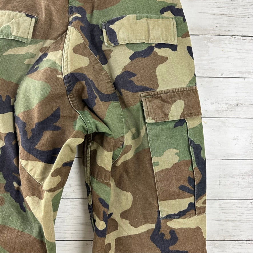 US Army cargo Pants Medium Reg Camo Combat Uniform Hot Weather Trousers 32x30"