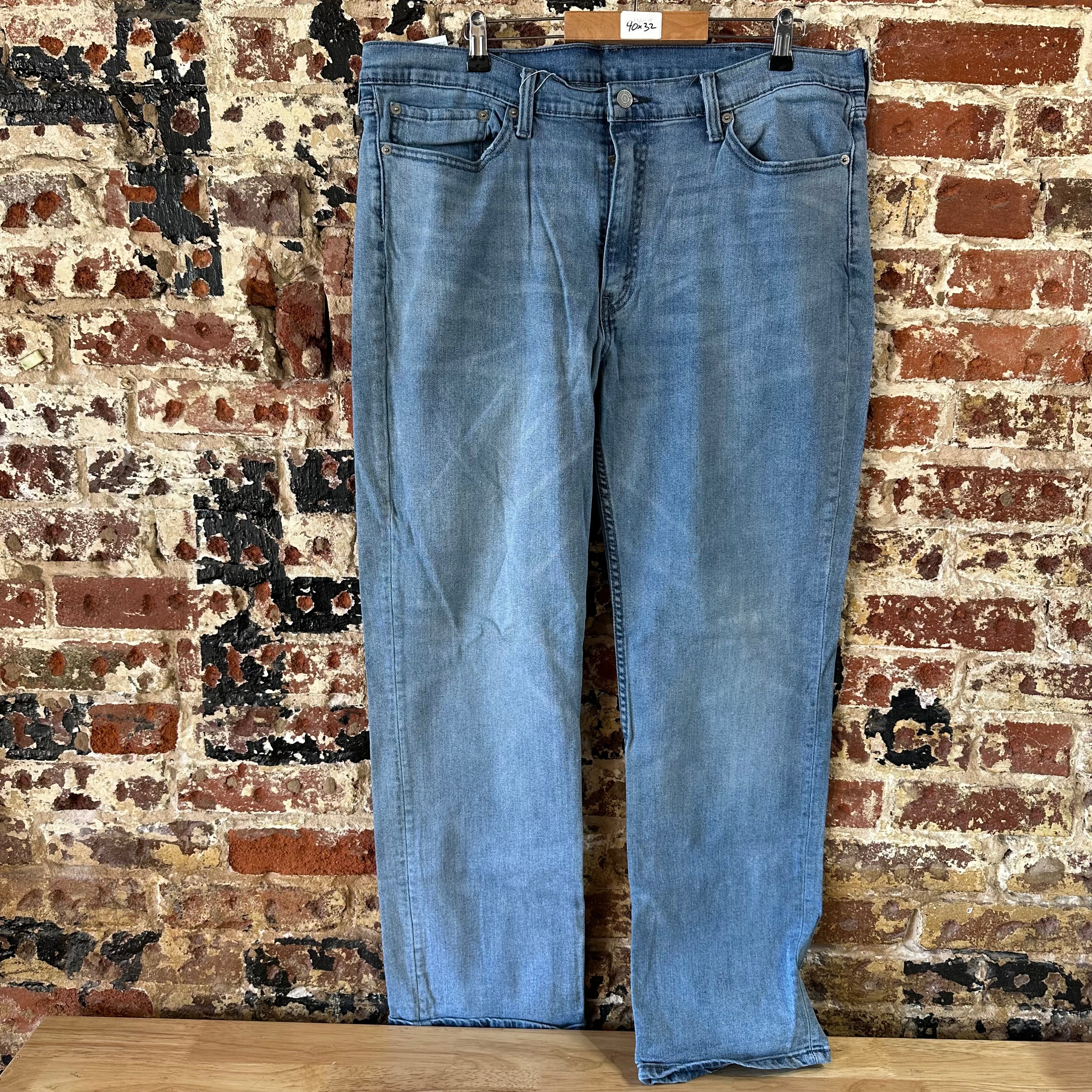 Levis 514 Mens 42x30 Blue Jeans