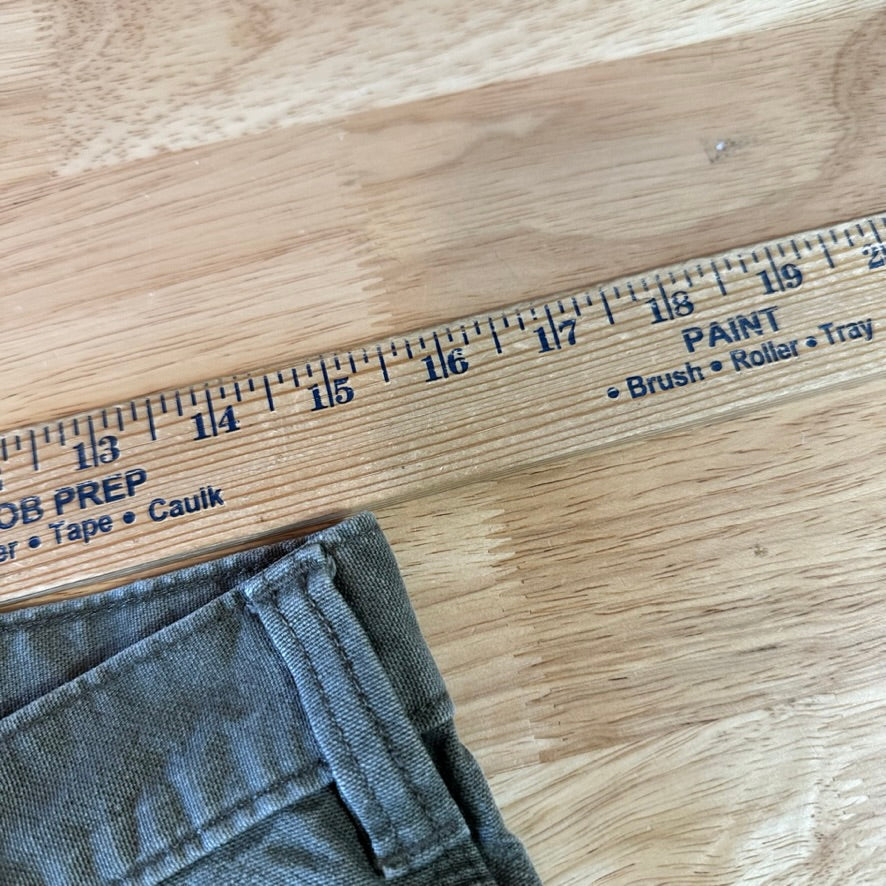 Carhartt Duck Utility Relaxed Fit Pants green rugged canvas work Mens 30x32