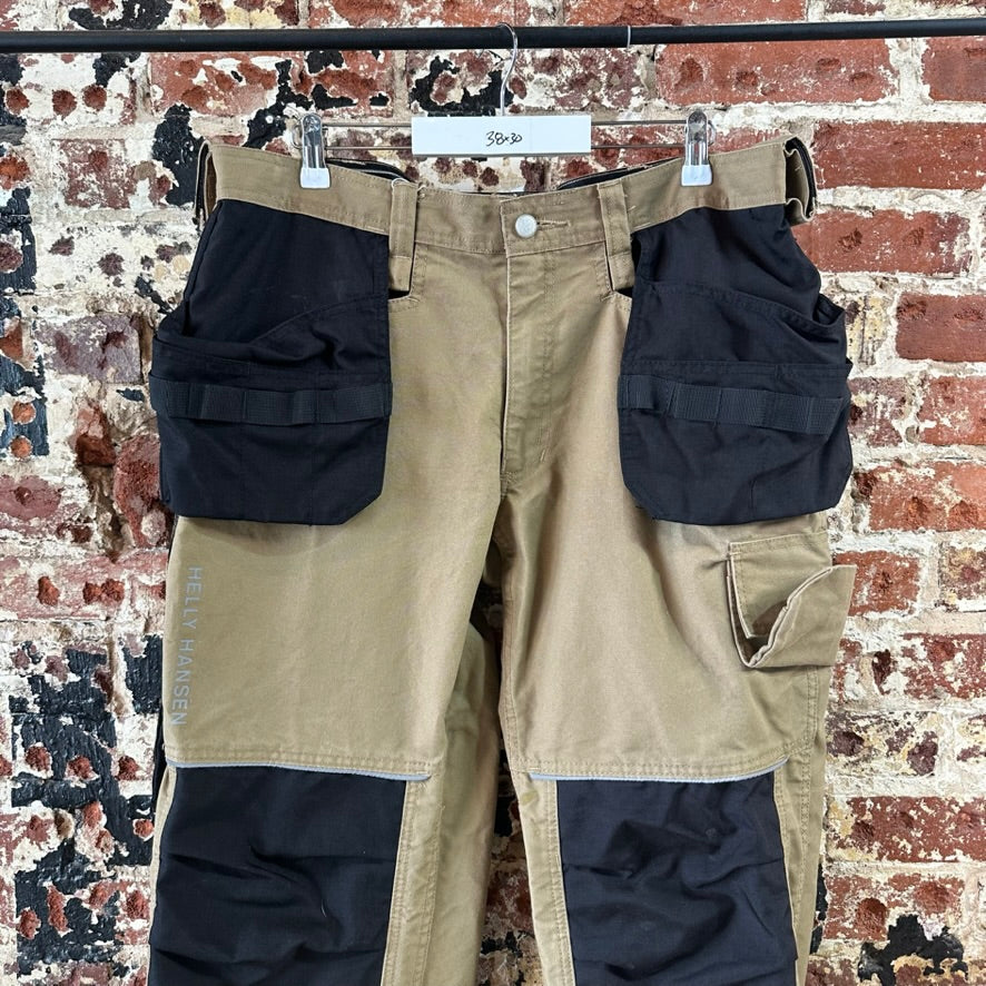 Helly Hanson Mens 38x28 Tan Utility Pants