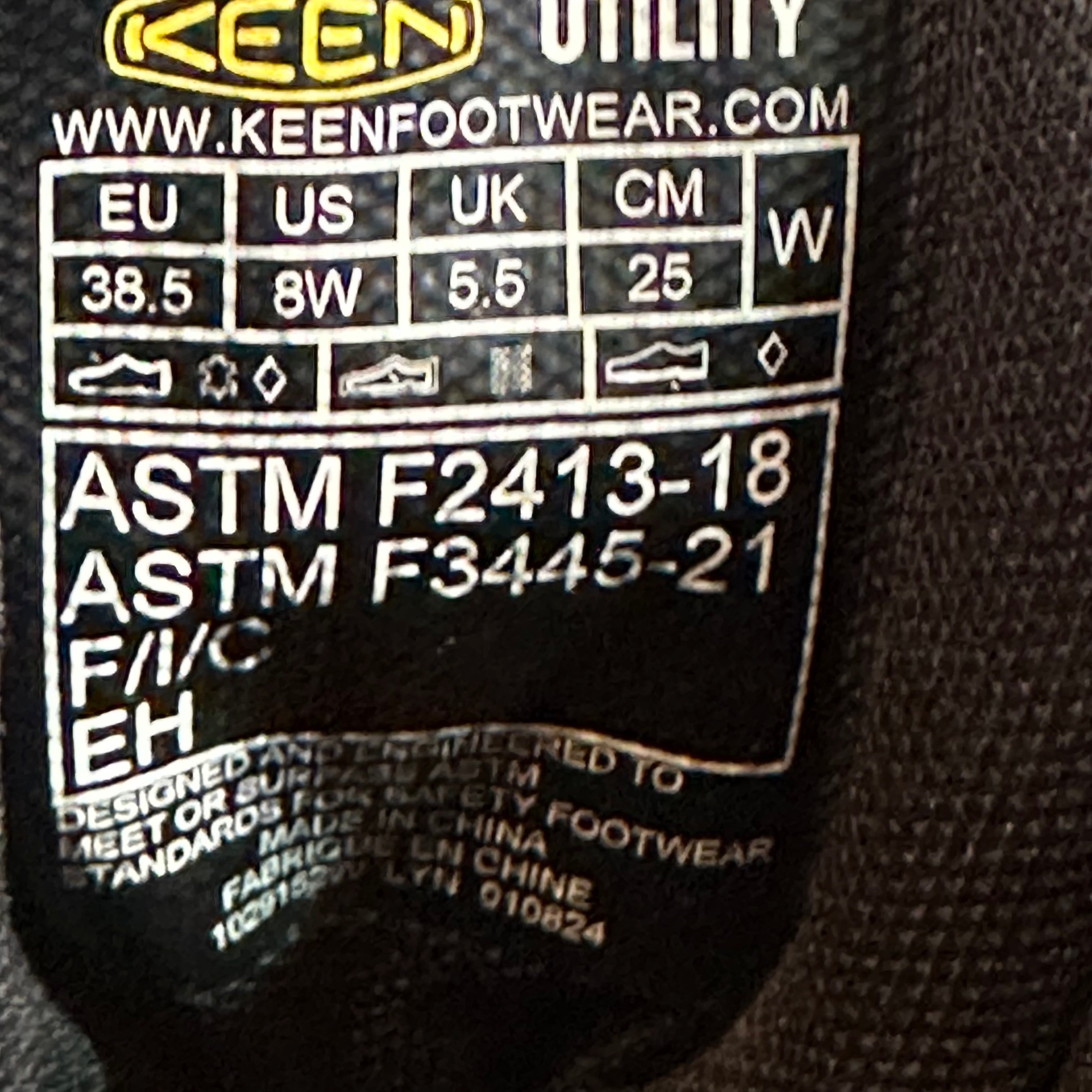 Keen Utility Woman's 8 Steel Toe Boots