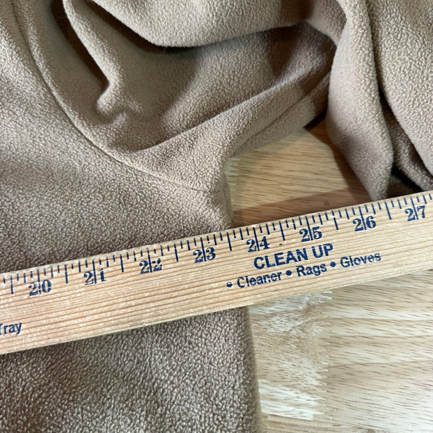 Columbia Jacket Mens Large Brown Tan Sequoia Grove 1/2 Zip Fleece Outdoor