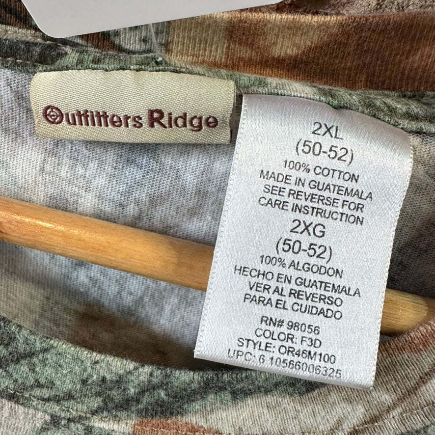 Outfitters Ridge Men's 2XL S/S Camo T-Shirt