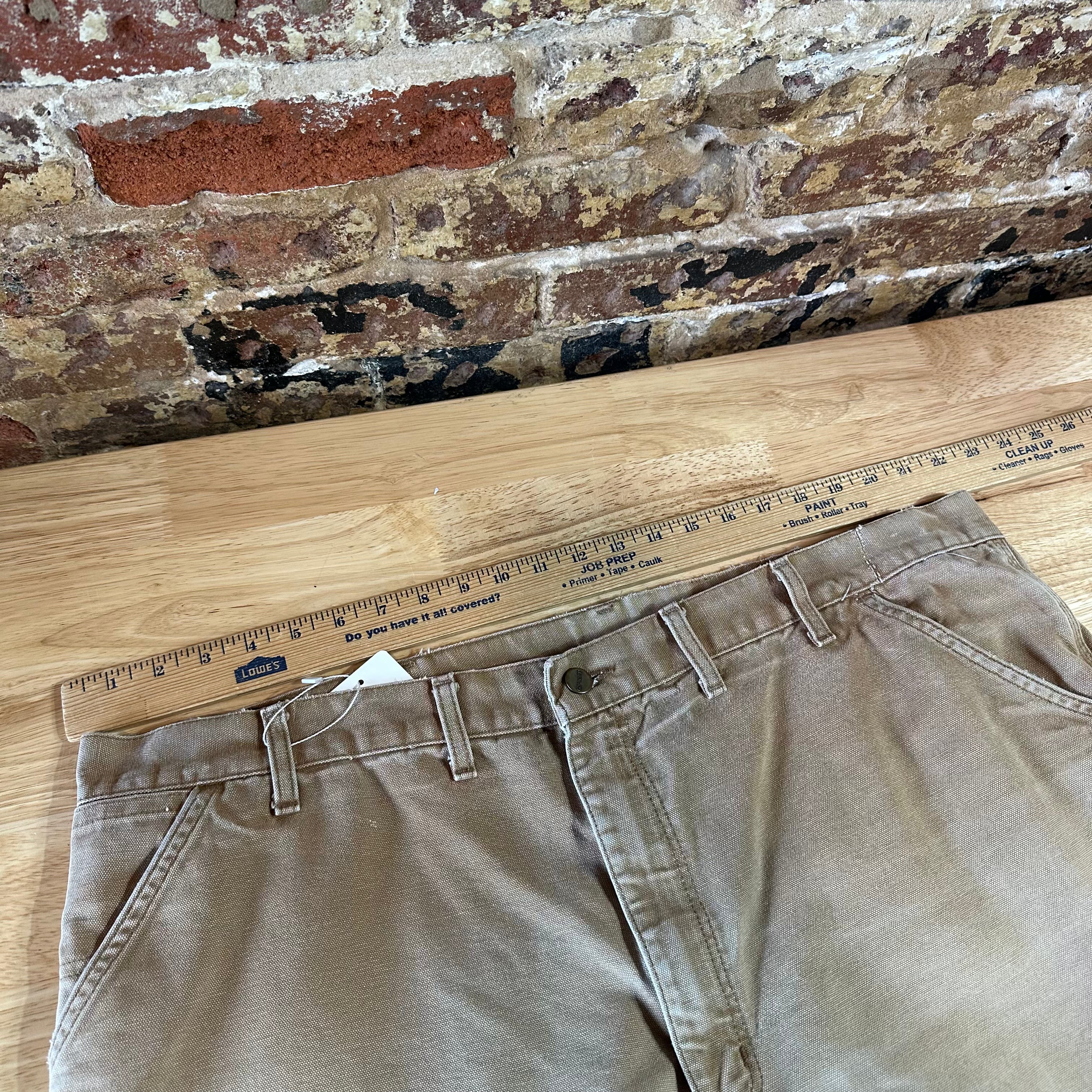 Carhartt Mens 46x32 Brown Pants