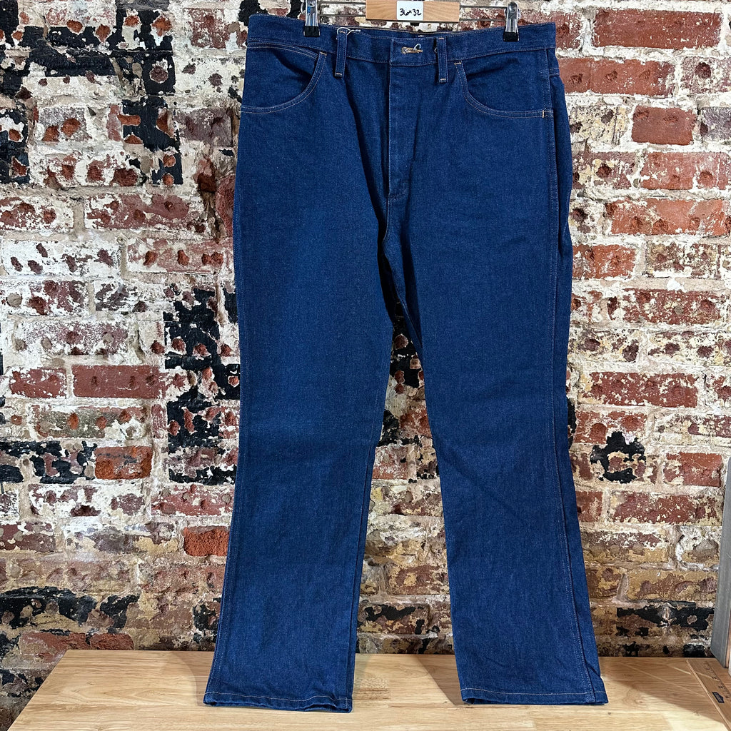Wrangler Mens 36x32 Blue Jeans