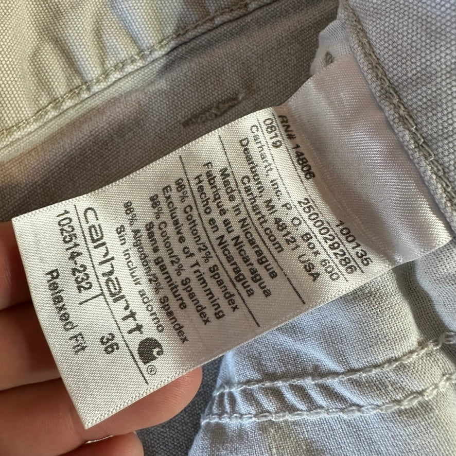 Carhartt Shorts Mens 36