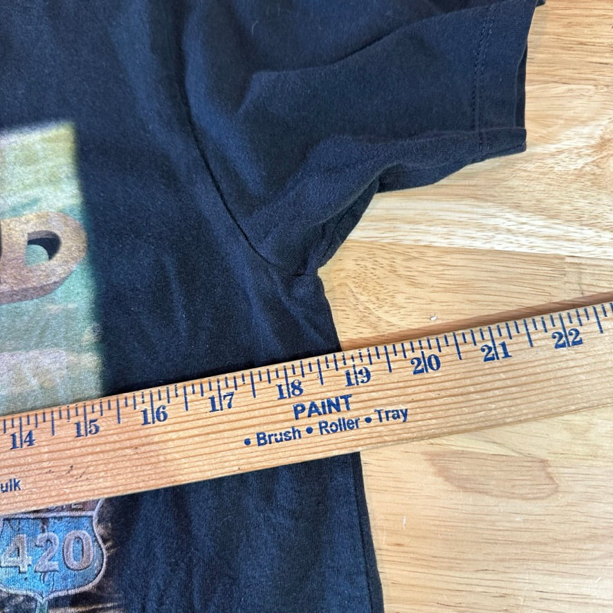 High Road Medium S/S Black T-Shirt