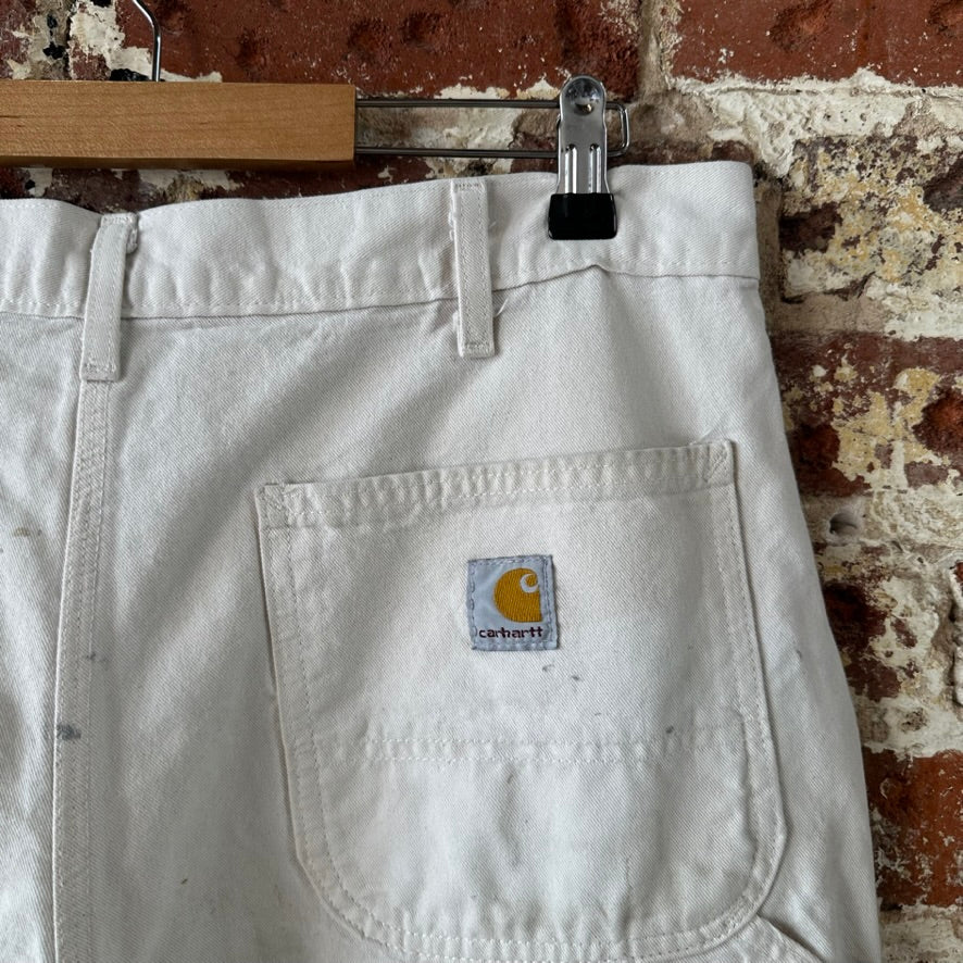 Carhartt Mens 34 Tan Shorts
