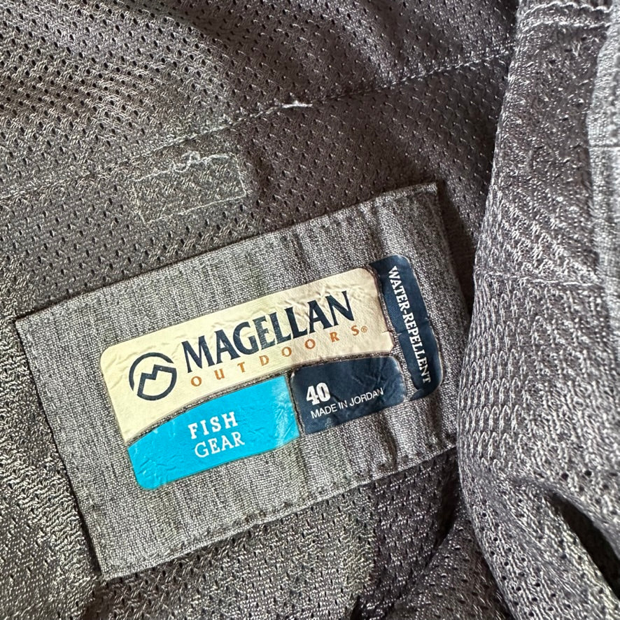 Magellan Outdoors Shorts Mens 40 Gray Fishing Outdoor Hiking 9.5" inseam