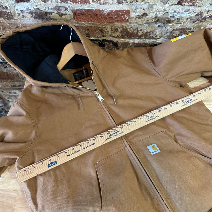 Carhartt Mens Large Tall Brown Jacket