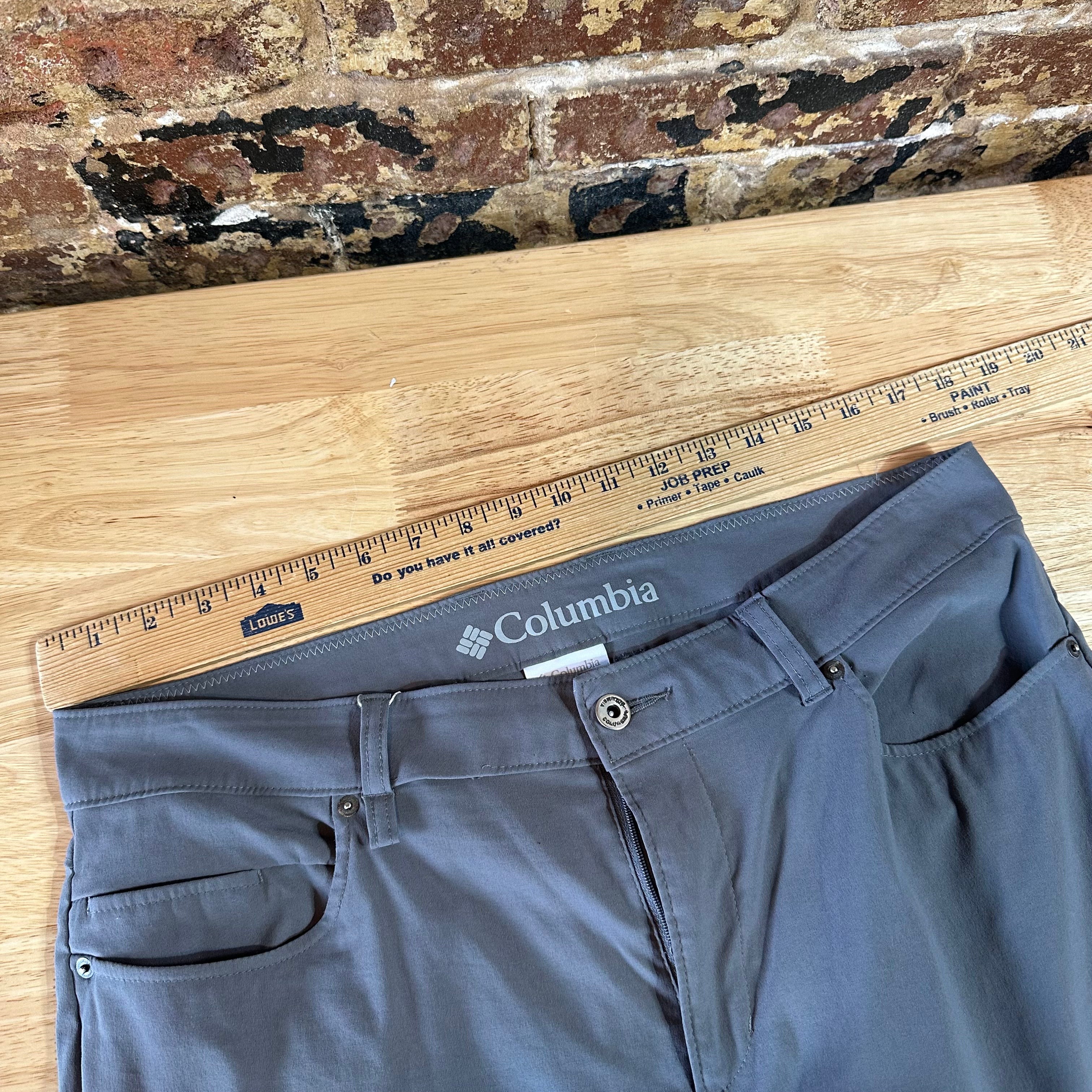 Columbia Mens 34x32 Gray Pants