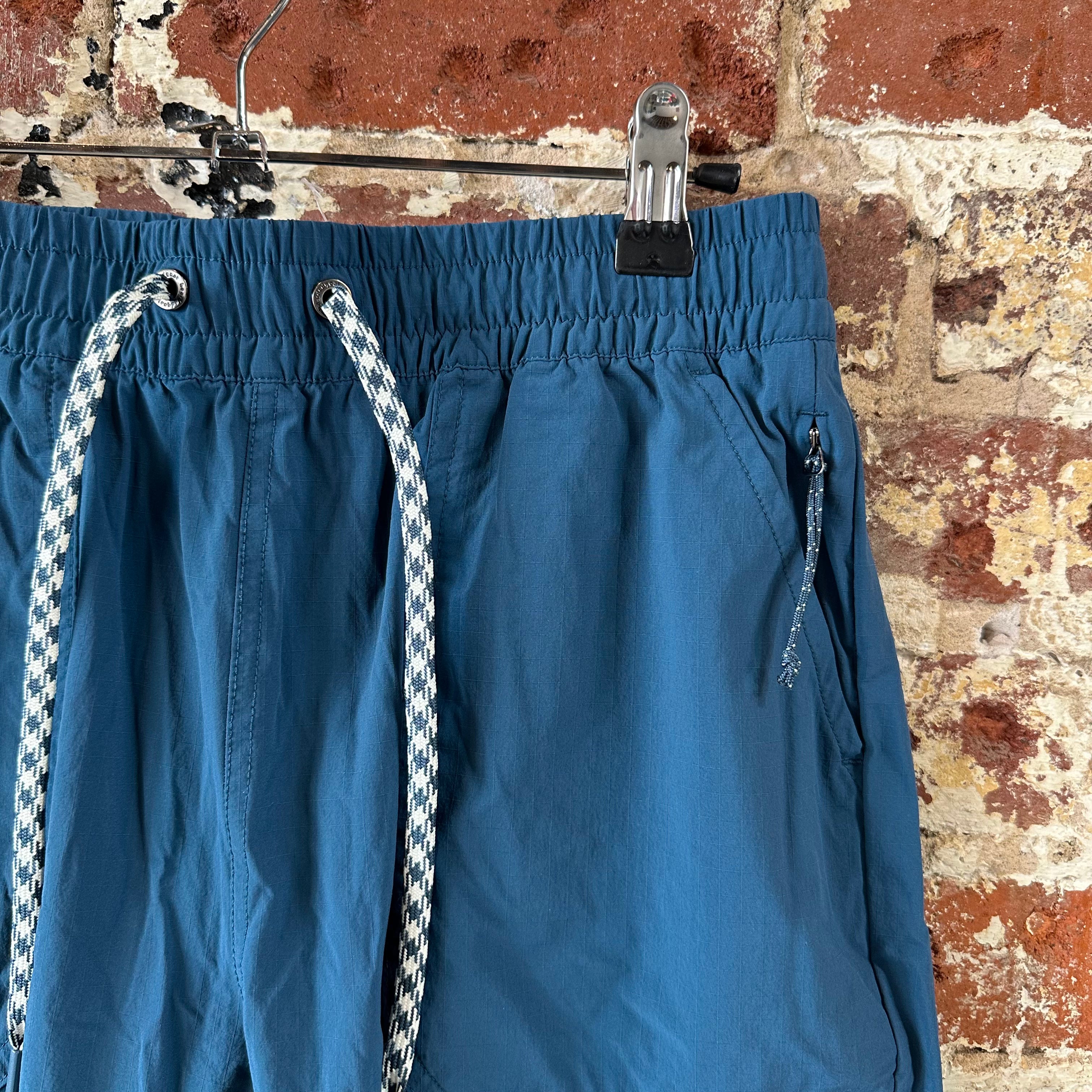 Bearded Goat Women's Small Water Resistant Outdoor Hiking Pant Blue 27x25"