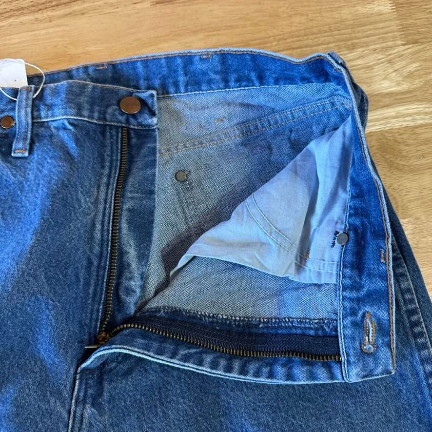 Wrangler Mens 33x36 Blue Jeans