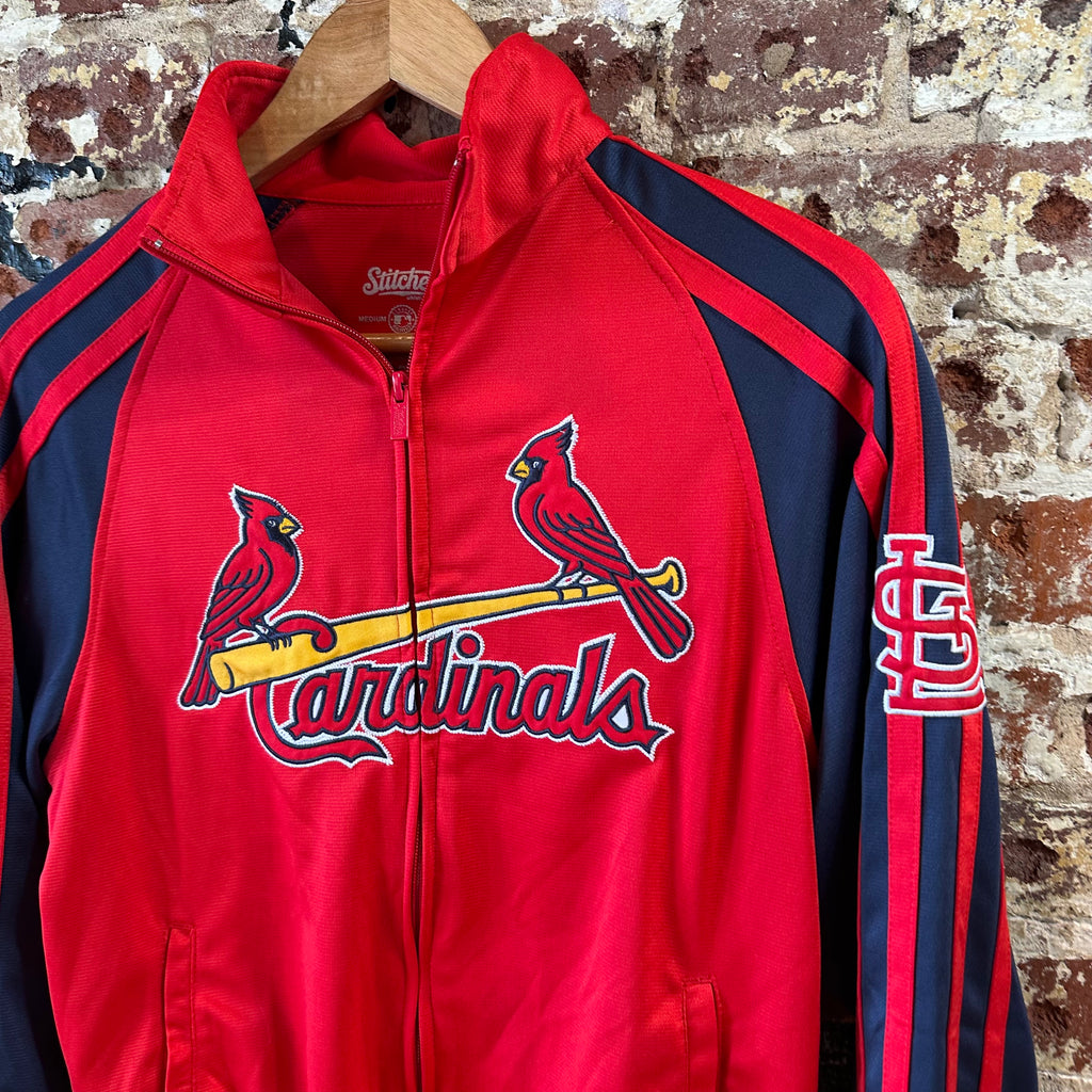 Stitches Cardinals Womens Medium Red Jacket
