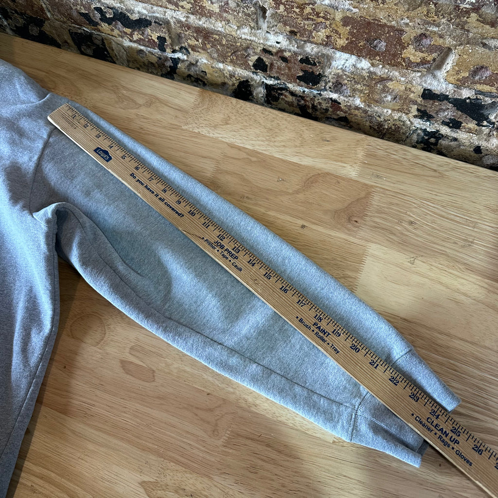 The North Face Men's XL Gray w/ White Logo Hoodie