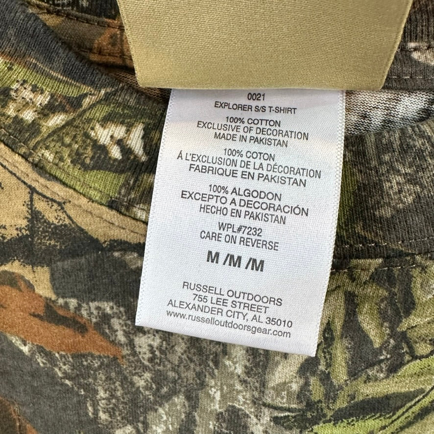 Russell Medium S/S Camo T-Shirt NEW