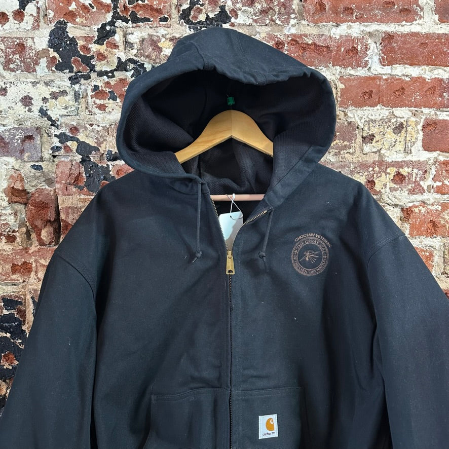 Carhartt J131 Black Jacket Mens XL