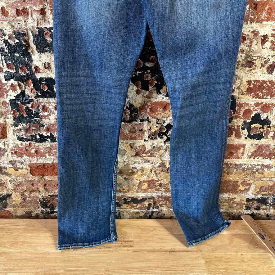 BKE Jake Mens 33x34 Blue Jeans