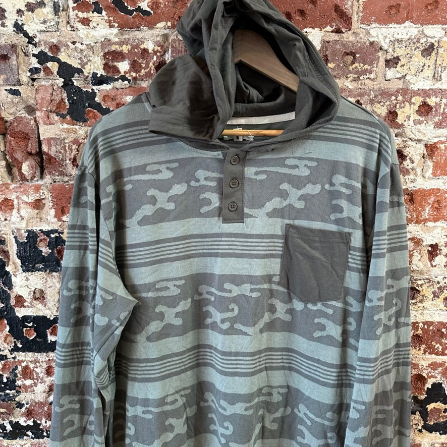 Earthbond Mens XL L/S Camo T-Shirt NEW