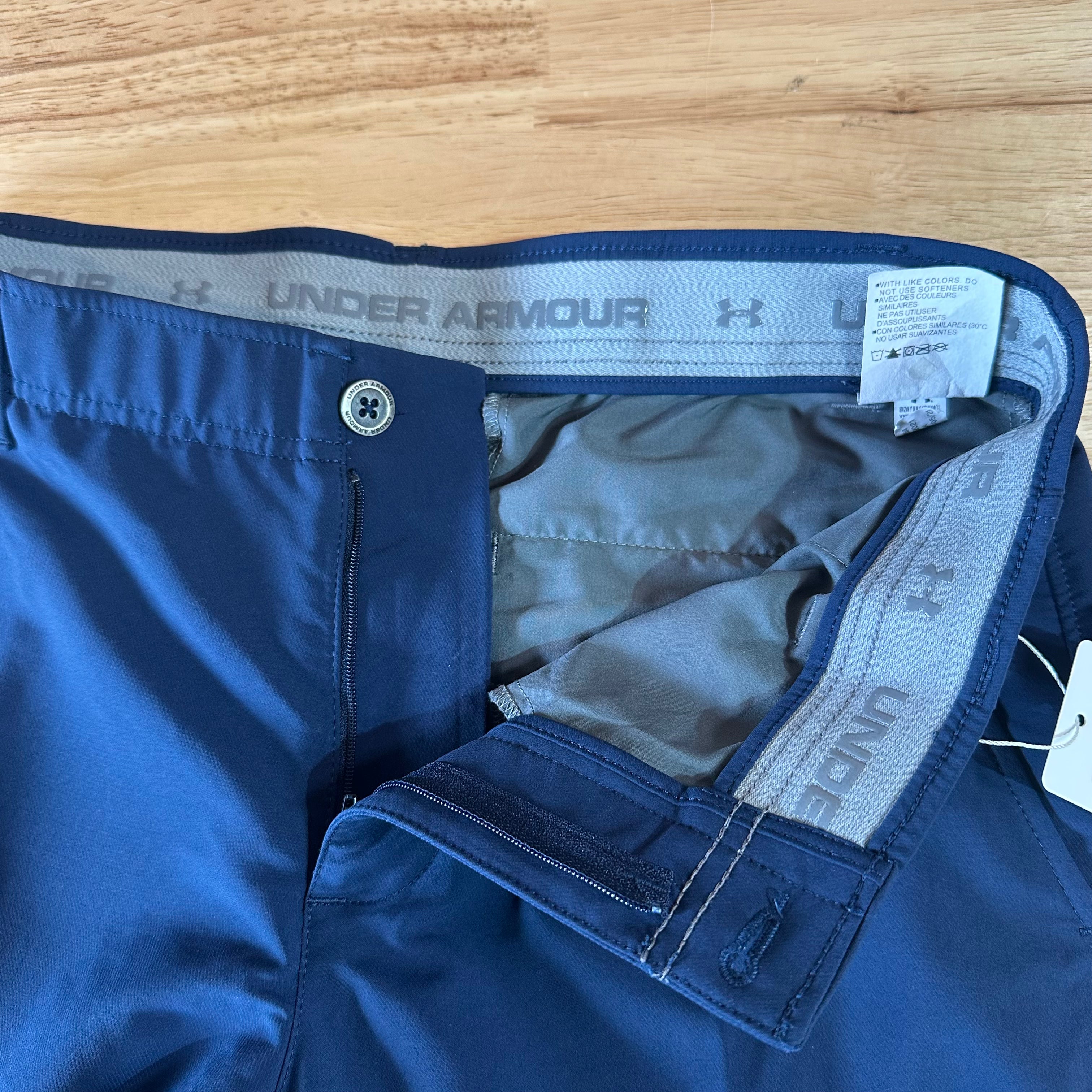Under Armour Mens 34x30 Blue Pants