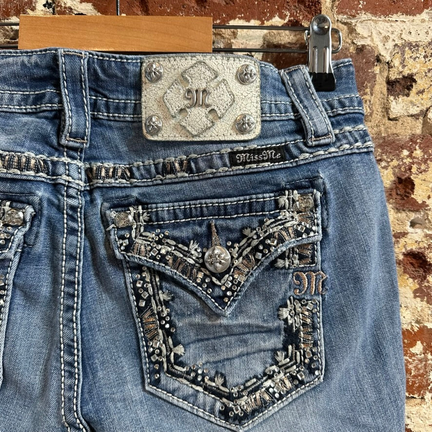 Miss Me Capri Jeans Womens 28