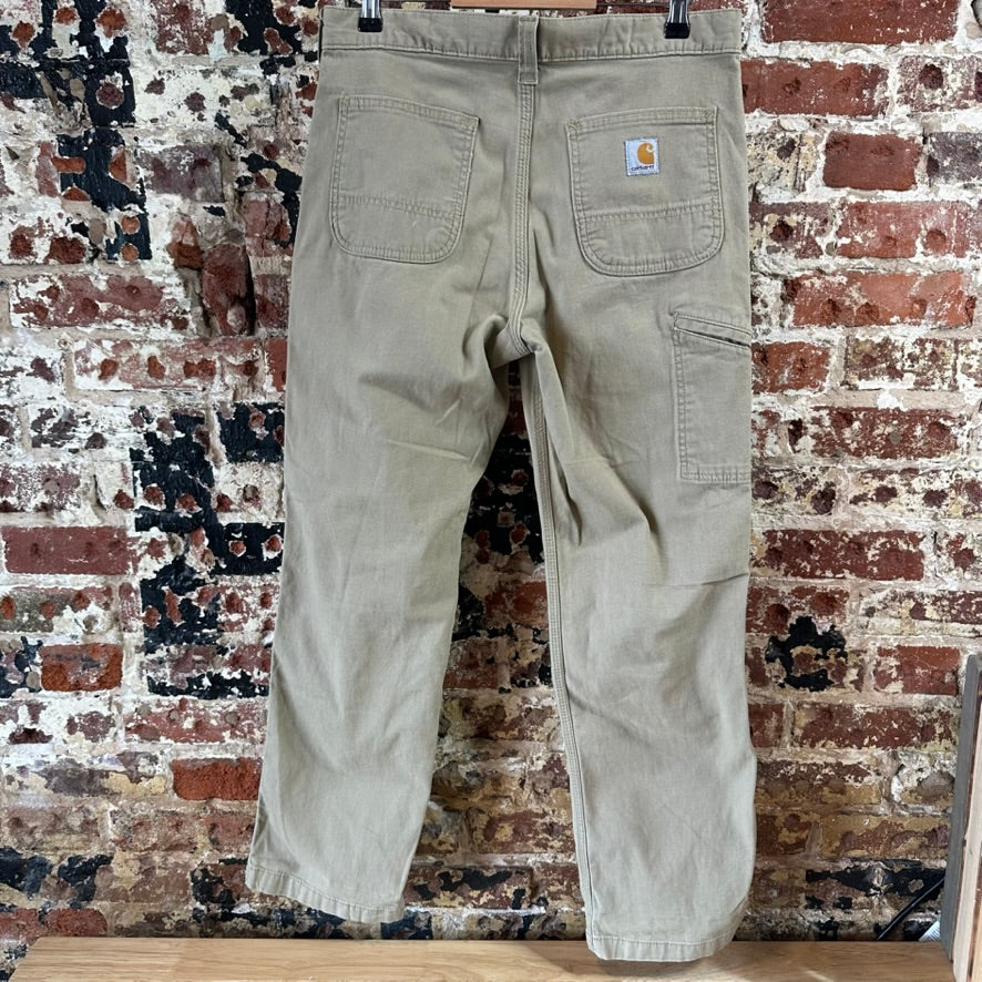 Carhartt Mens 30x30 Tan Pants