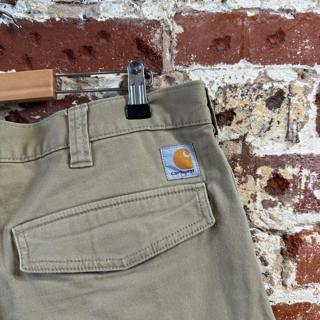 Carhartt Cargo Tan Shorts Mens 38
