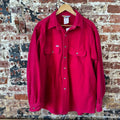 Vintage Carhartt Chamois Flannel Shirt USA Mens 3XL Workwear Red