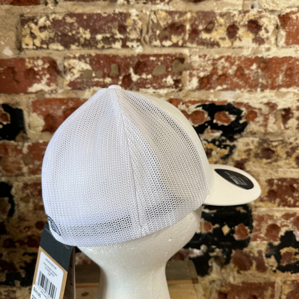 North Face S/M Fitted White Hat NEW
