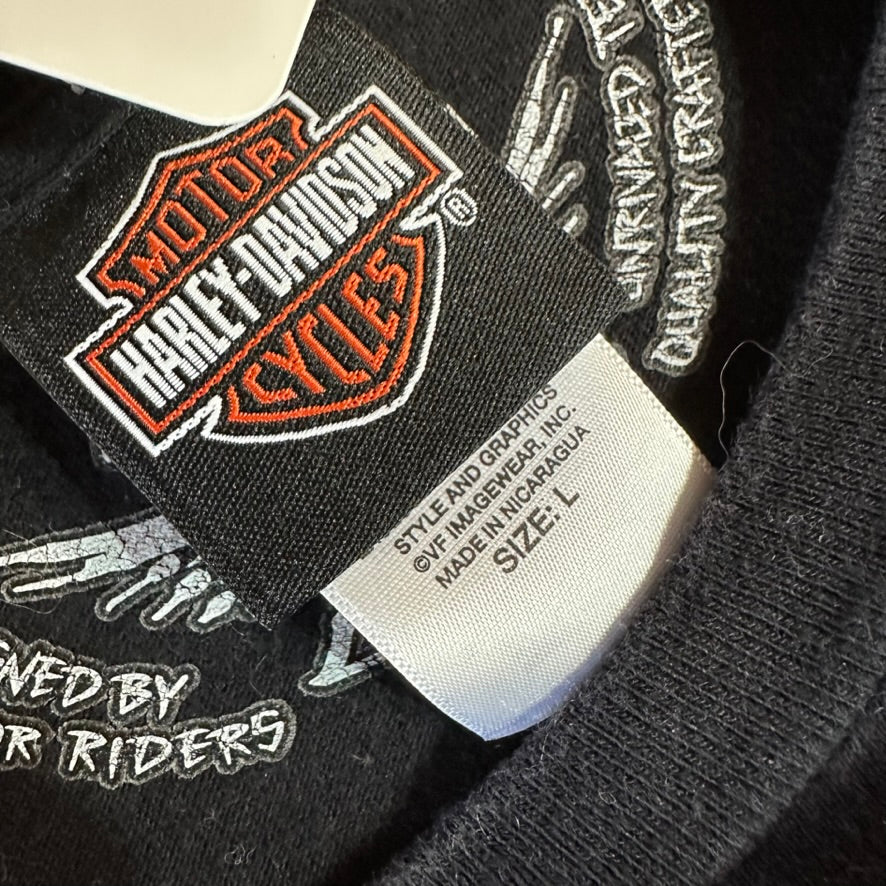 Harley Davidson T Shirt Mens Large Short Sleeve