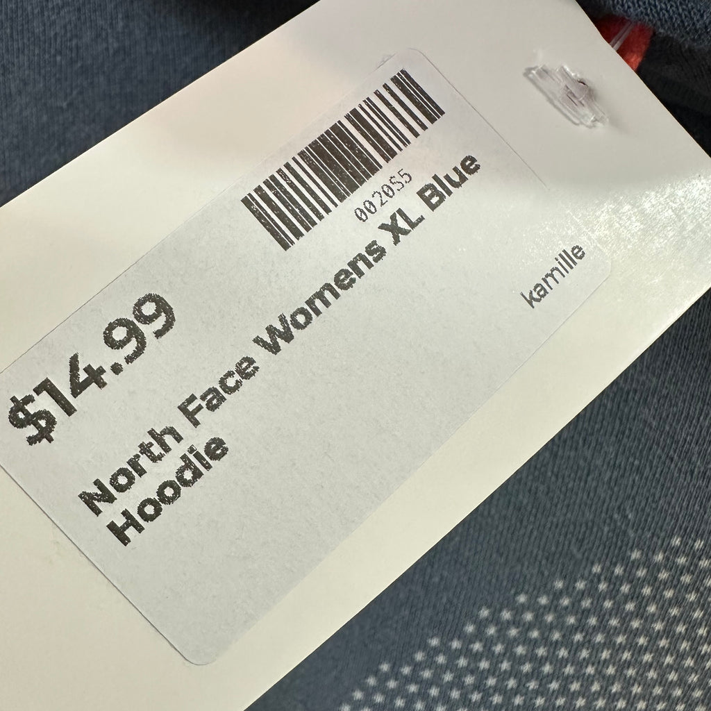The North Face Fleece Womens XL Gray hoodie