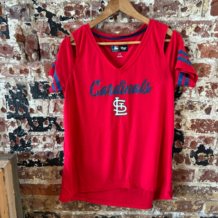 4Her Cardinals Womens Large S/S T-Shirt