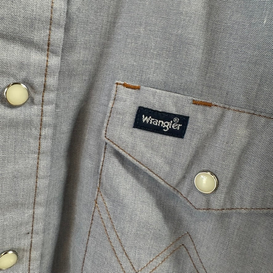 VTG Wrangler Mens Medium Western Shirt