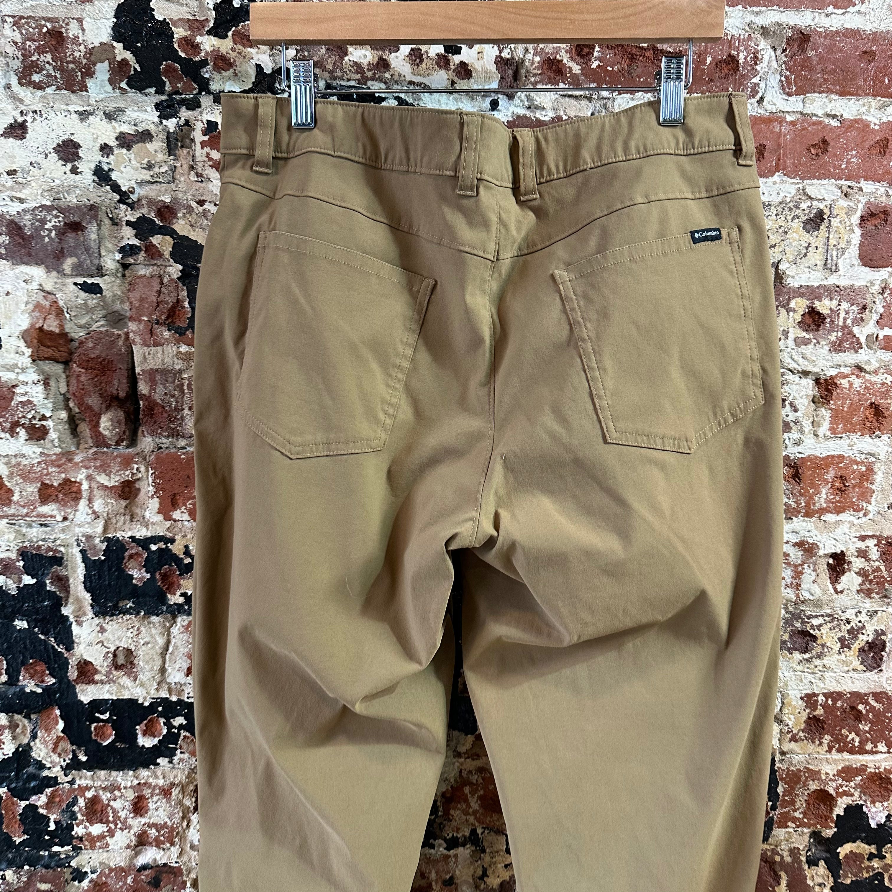 Columbia Mens 34x32 Brown Pants
