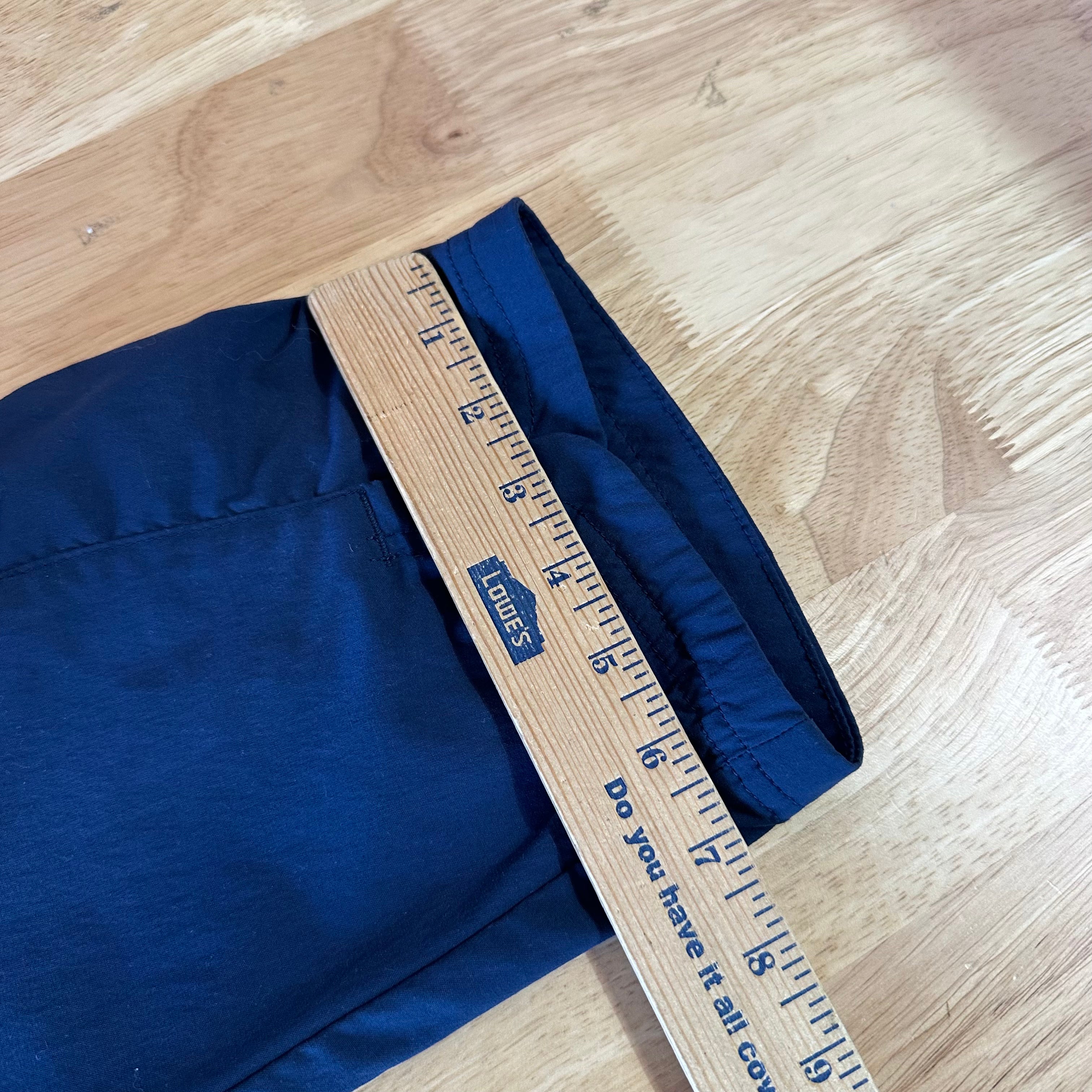 Royal Robbins Pants Women's 4 Lightweight Capri Blue Outdoor Hiking 32x21"