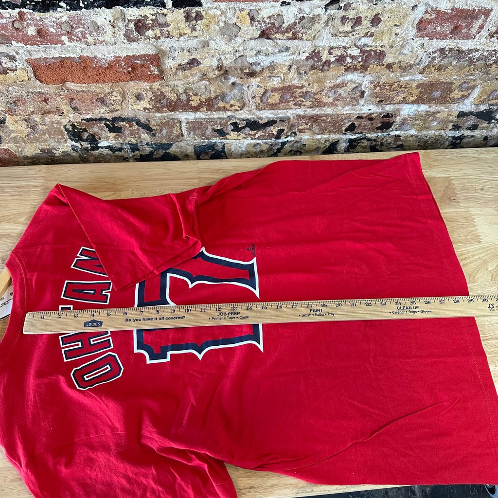 Nike Shohei Ohtani Los Angeles Angels T-Shirt Home Shirt Red Men’s Size XL NWT