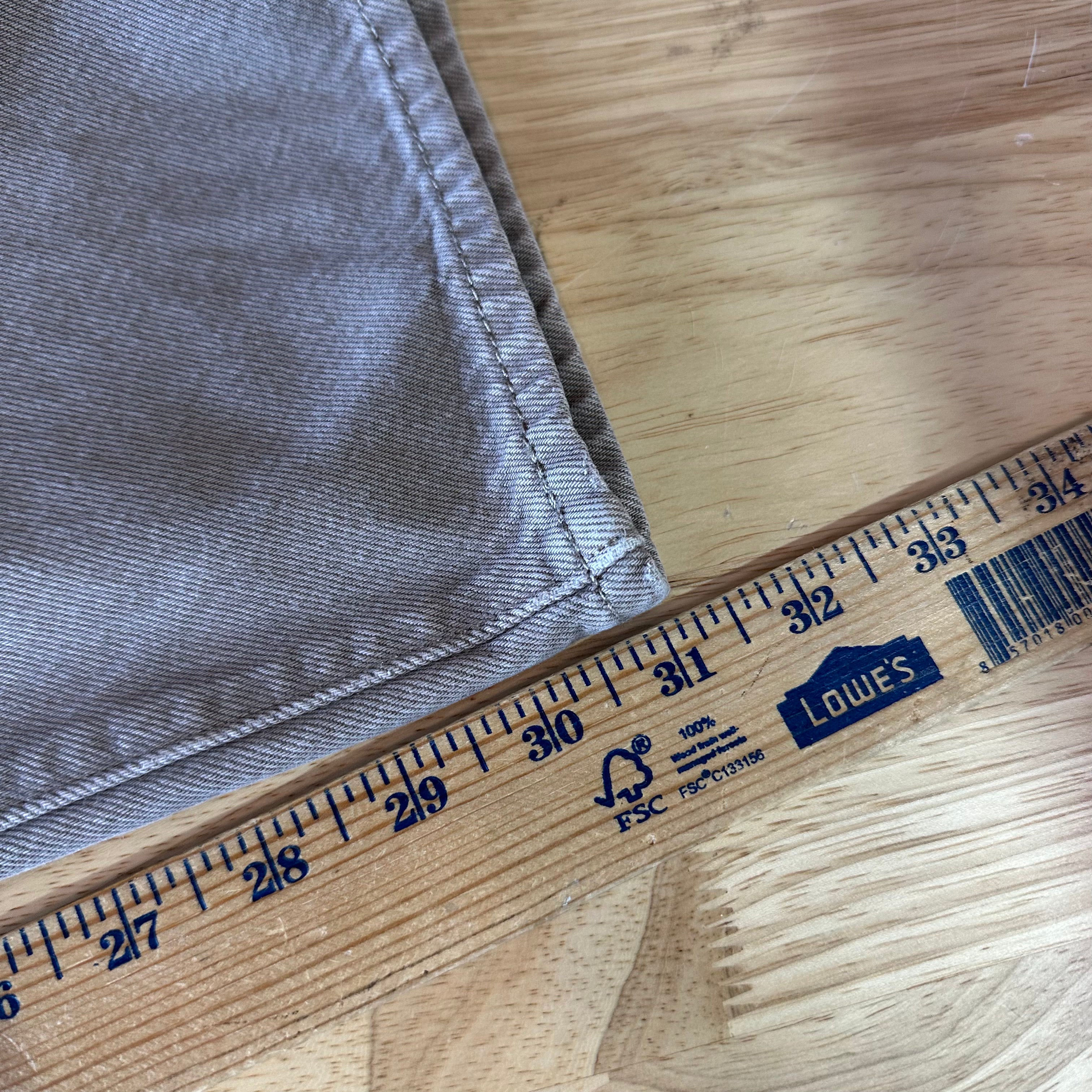 Levi's 501 Mens 38x32 Tan Jeans