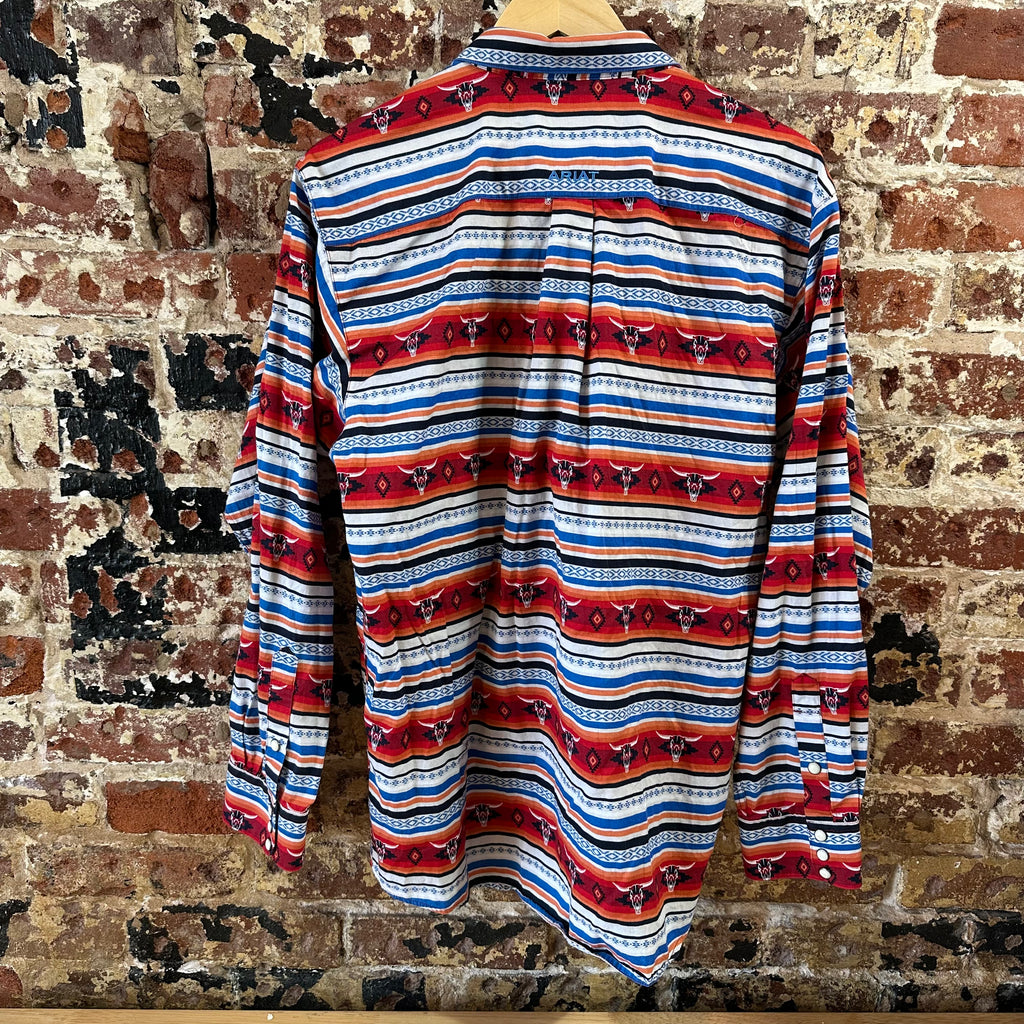 Ariat Button Up L/S Shirt Mens Medium