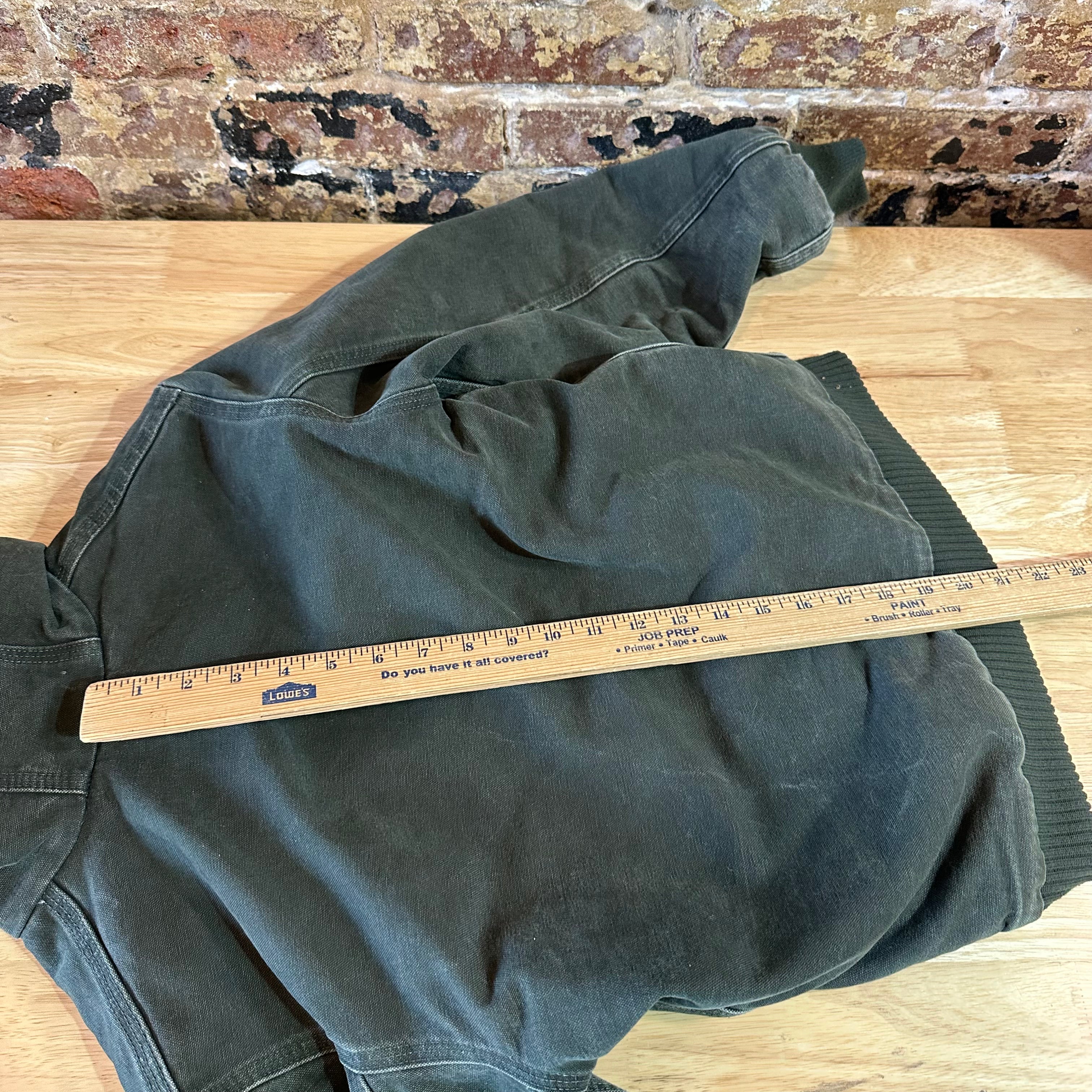 VTG Carhartt J130 MOS Youth Large Green Jacket
