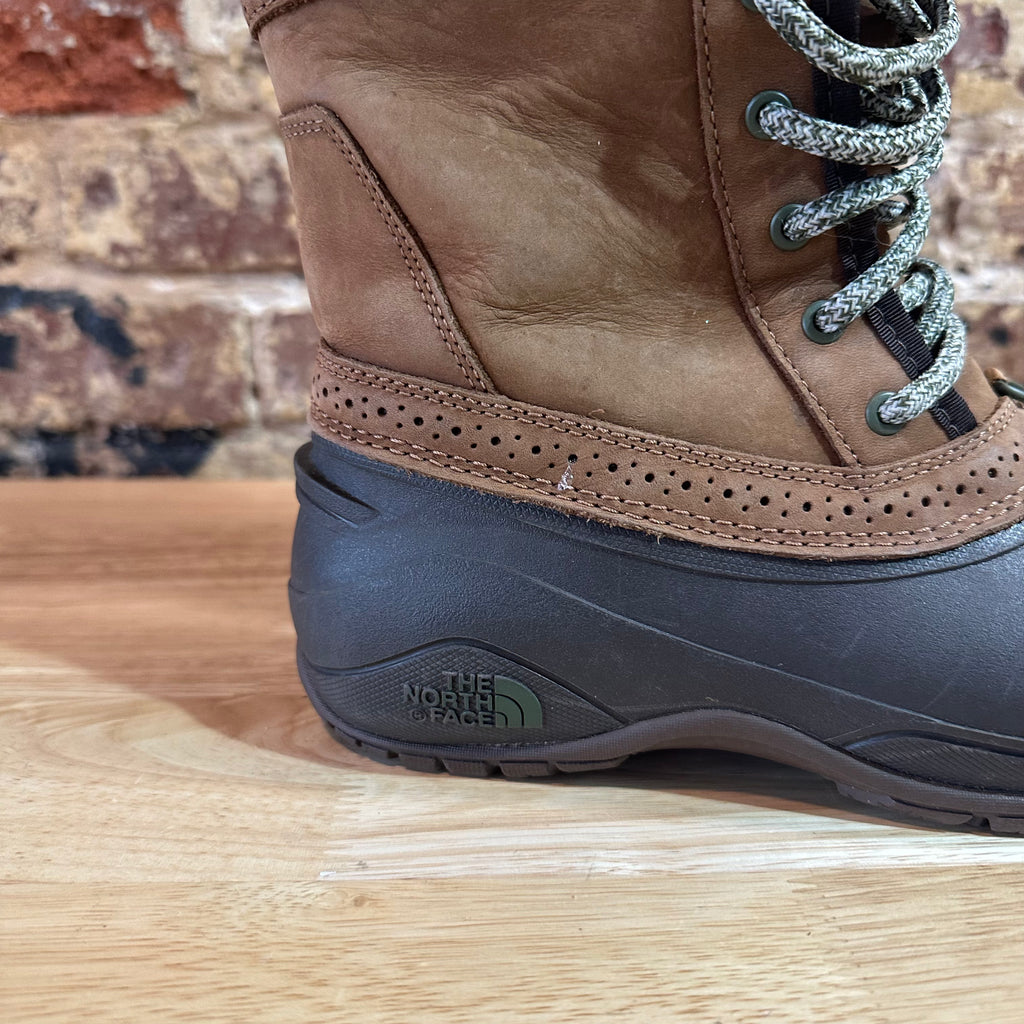 The North Face Shellista II Tall Winter Boots Beige NF00CVX2 Women Size 8