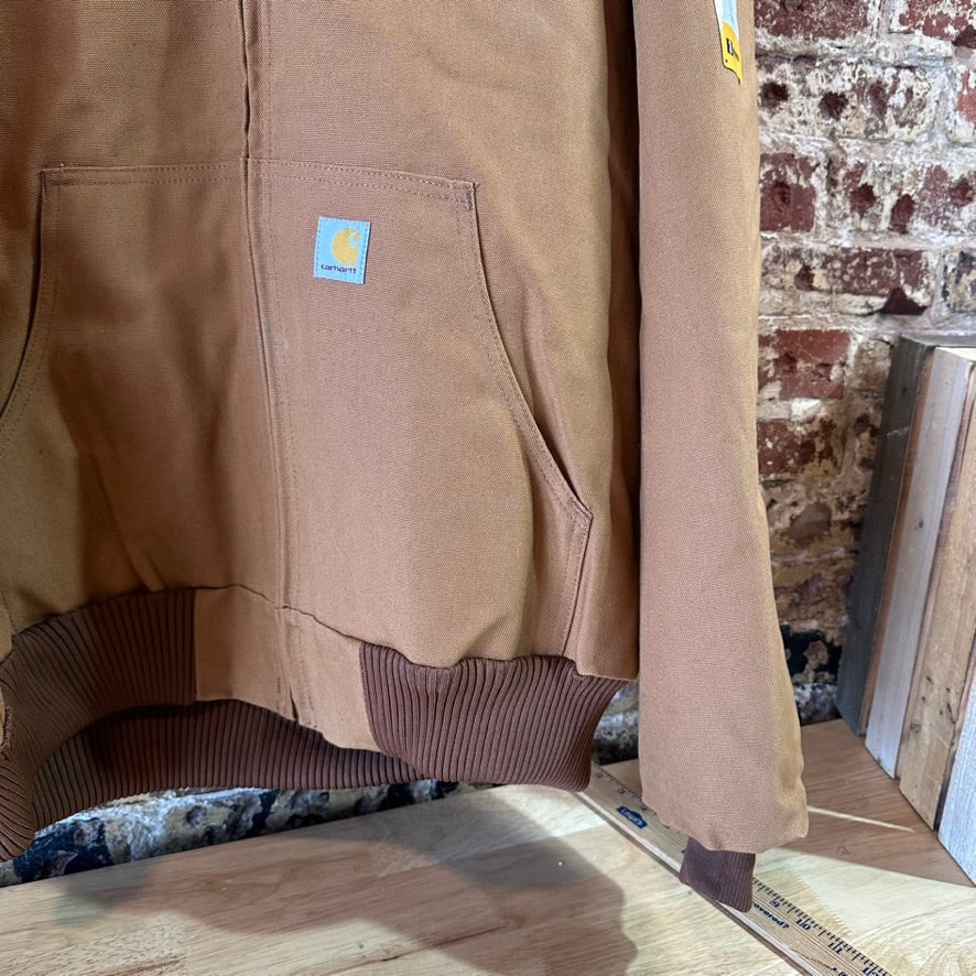 Carhartt Mens Large Tall Brown Jacket