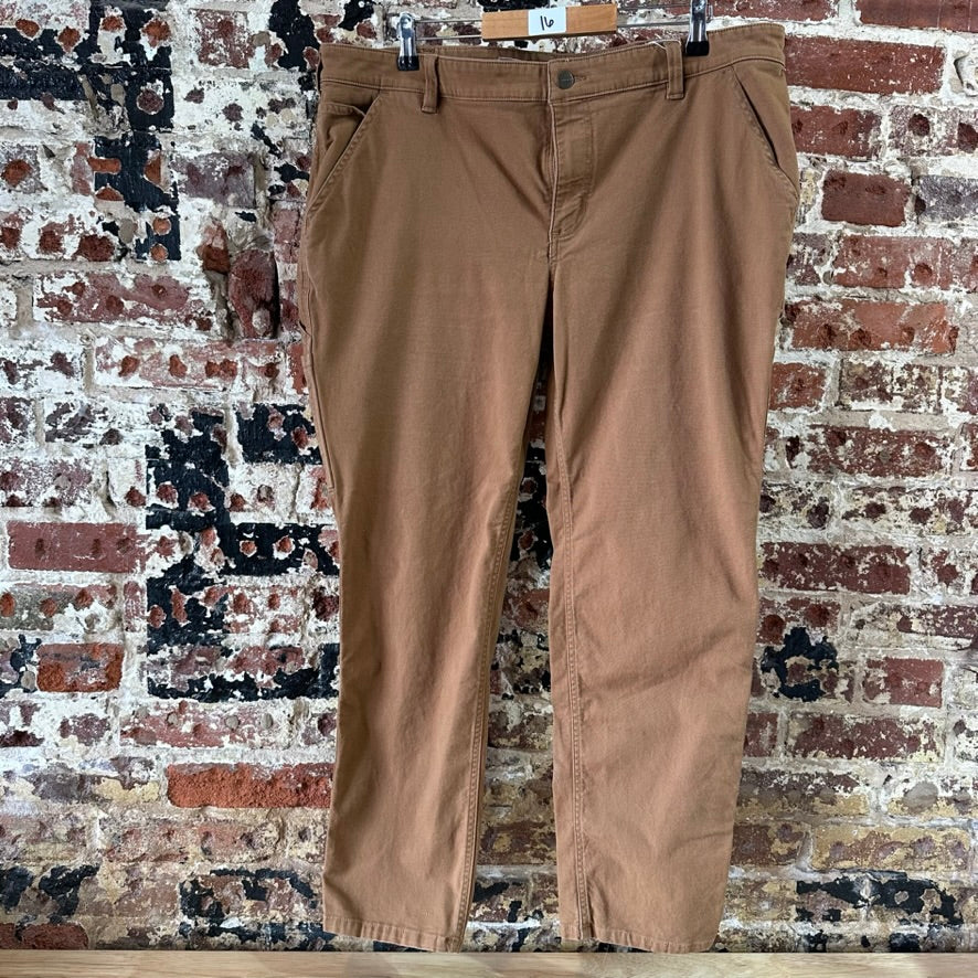 Carhartt Womens 16 Brown Pants