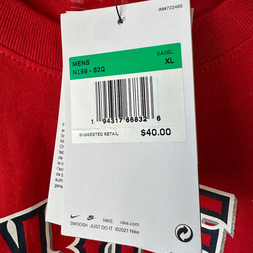 Nike Shohei Ohtani Los Angeles Angels T-Shirt Home Shirt Red Men’s Size XL NWT