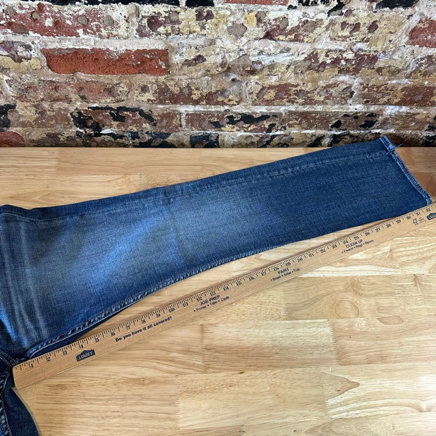 BKE Jake Mens 33x34 Blue Jeans
