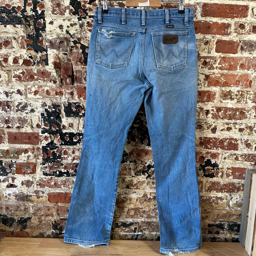 Wrangler Mens 30x34 Blue Jeans