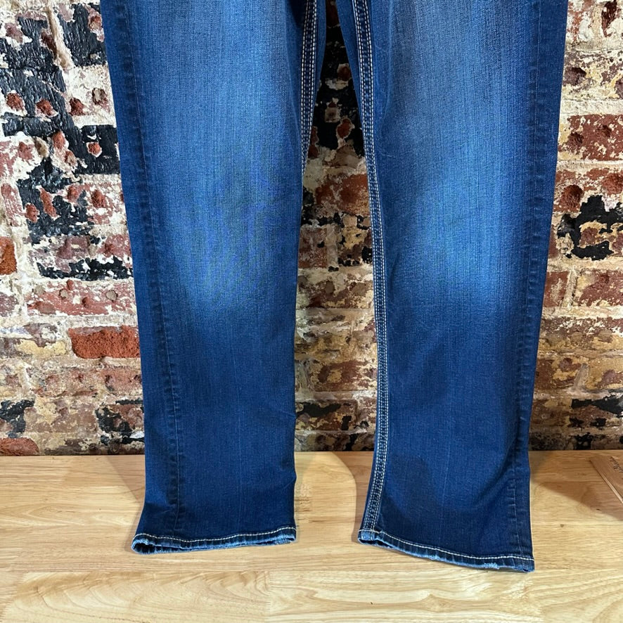 BKE Mens 34x34 Blue Jeans